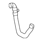 1725000075 - Cooling System: Coolant Hose for Mercedes-Benz: SLK 55 AMG&amp;reg; Image