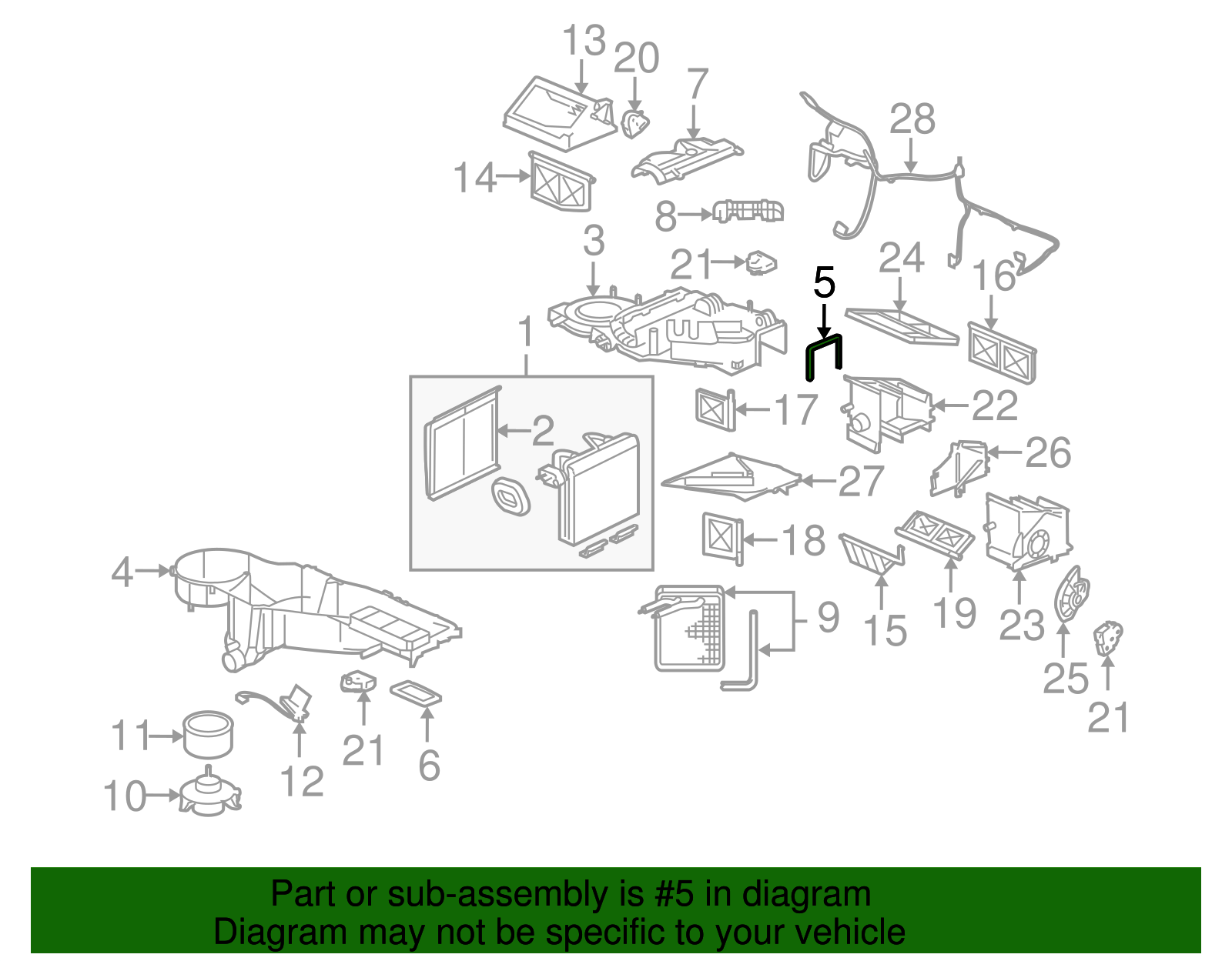 Lower Case Seal - GM (89022569)