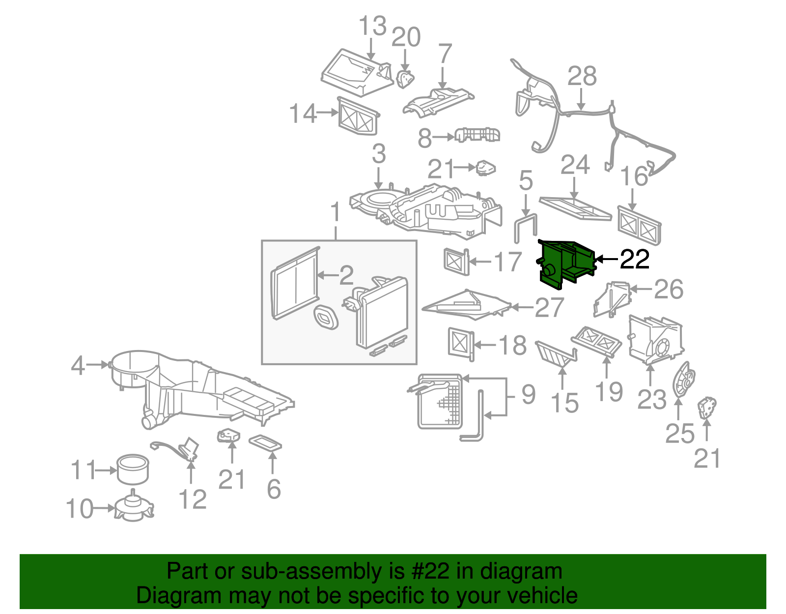 Air Distributor - GM (89022570)