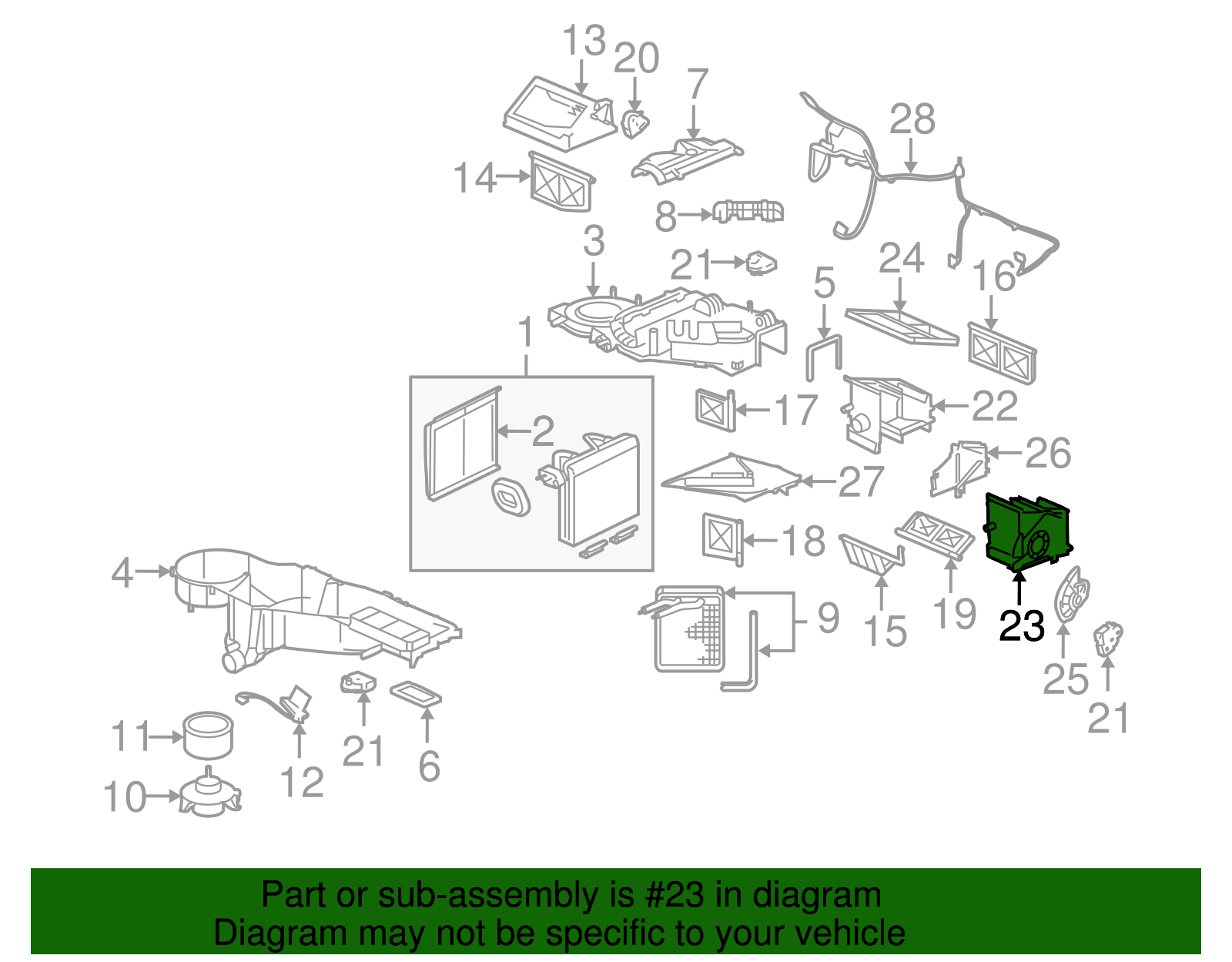 Air Distributor - GM (89022573)