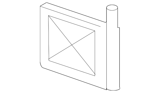 HVAC Blend Door - GM (89023354)