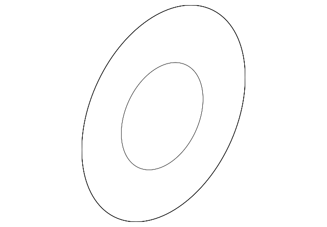 Engine Oil Drain Plug Gasket - Ford (YS4Z-6734-AA)