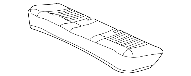 Pad Assembly, R/Seat Cushion (W/ Frm)            *Pewter - GM (88897208)