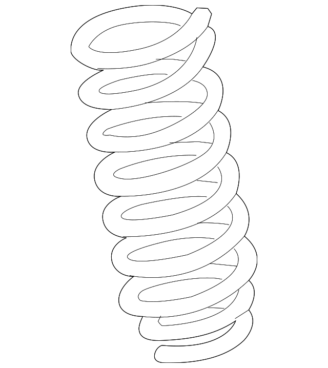 Rear Coil Spring - GM (84022533)