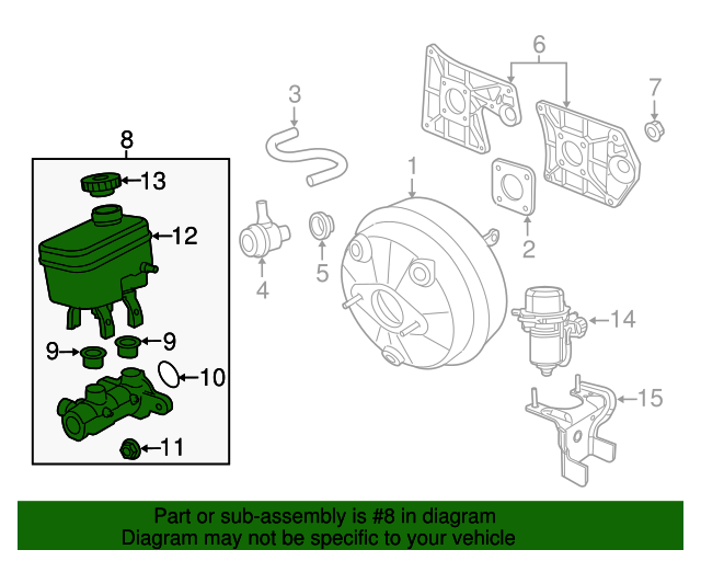 20092018 Jeep Master Cylinder 68091278AE