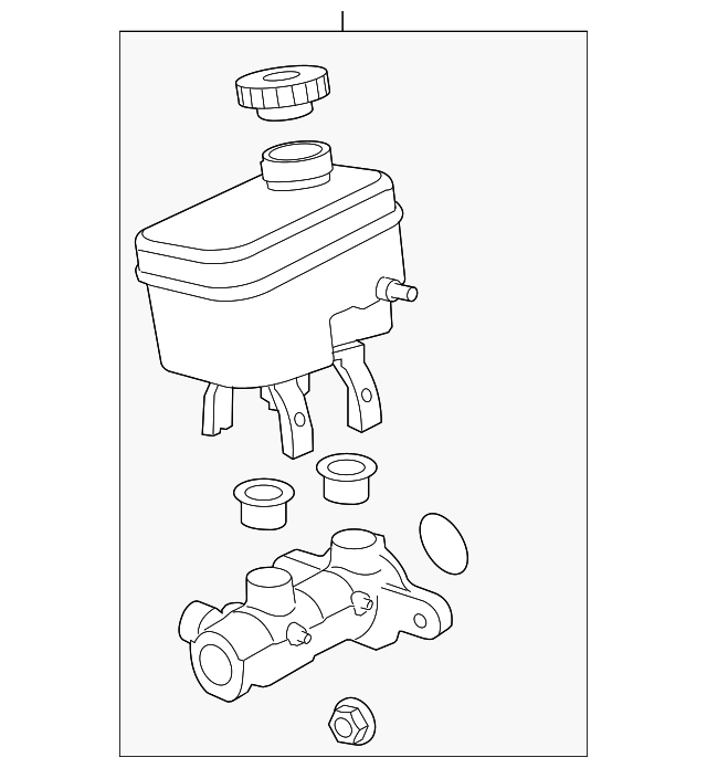 20092018 Jeep Master Cylinder 68091278AE