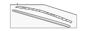 2011-2016 Chevrolet Wiper Blade - Passenger Side (RH) 95161606 ...