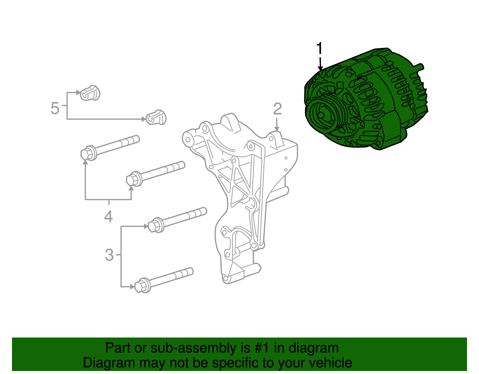 Alternator - GM (20881337)