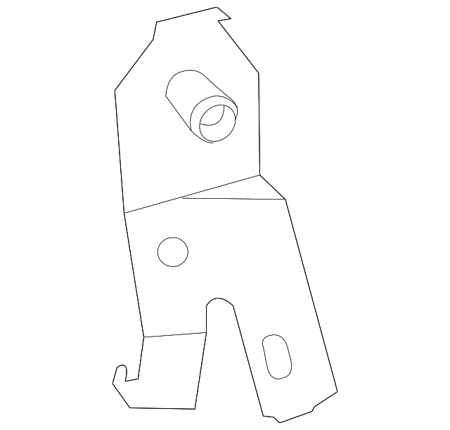 20152019 Ford ABS Sensor Mount Bracket BK2Z14A163A QuirkParts