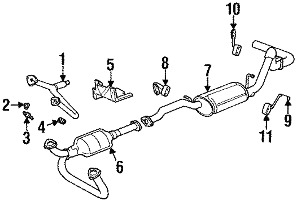 Genuine GM Exhaust Pipe To Manifold Gasket 15093974 eBay