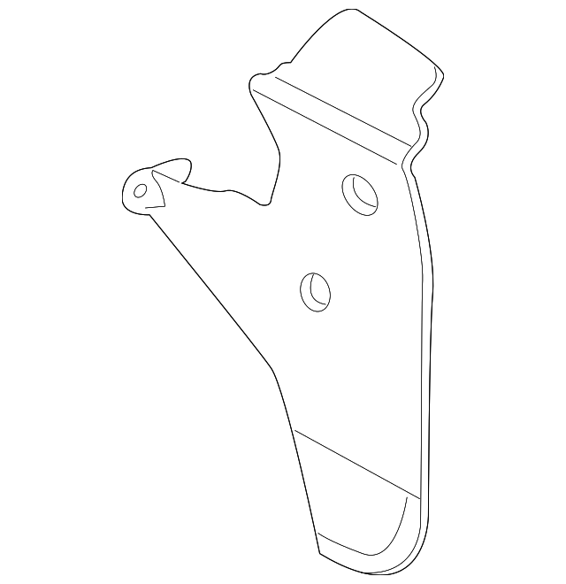 20082012 Ford OEM NEW 20082012 Ford Escape Mercury Mariner Mud Guard 8L8Z16A550B 8L8Z16A550