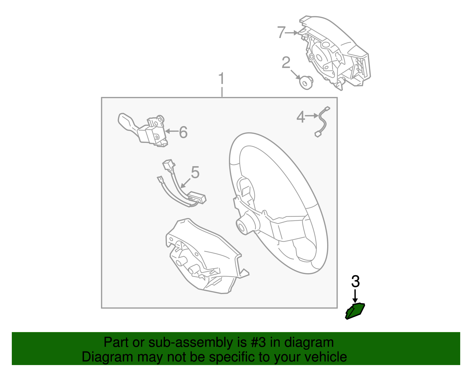 Steering Wheel Hole Cover - Toyota (45187-02040-E0)