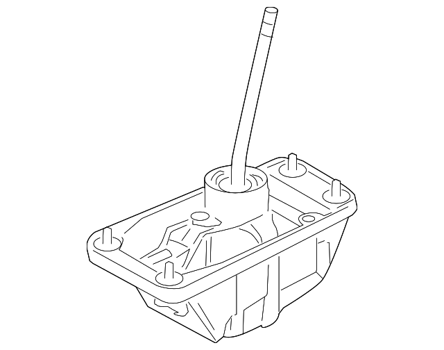 20062008 Audi Shifter Assembly 8E0711055P Genuine Audi Parts