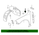 11519382 - Inner Bracket Screw - 2010-2011 Saab 9-5 | Order Euro Parts
