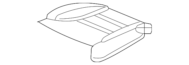 Rear Right Honda Genuine 82131-SHJ-A01ZA Seat Cushion Trim Cover Rear Right Honda Genuine 82131-SHJ-A01ZA Seat Cushion Trim Cover