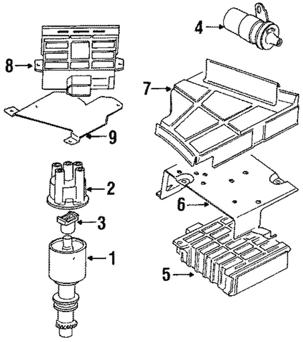 Control Module - Volkswagen (8A0-997-404-AX)