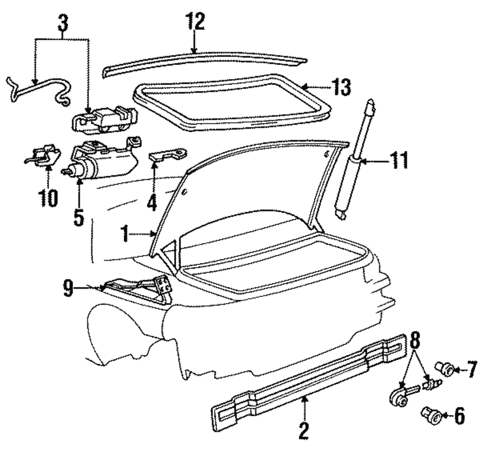 Lock Cylinder - GM (12507405)
