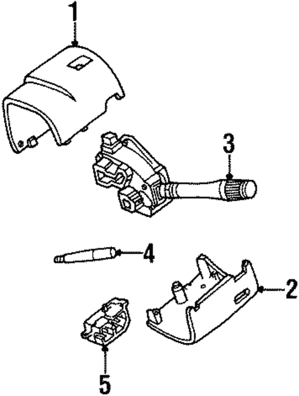 Multi-Function Switch - Ford (YF3Z-13K359-AB)