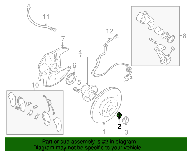 D06Y33042 19902005 Mazda Miata Axle Nut Mazda Swag MazdaSwag