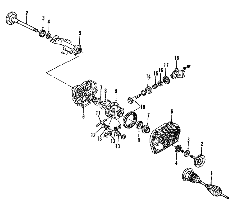 Yoke Kit, Front Diff Drv P/Gr - GM (19333219)