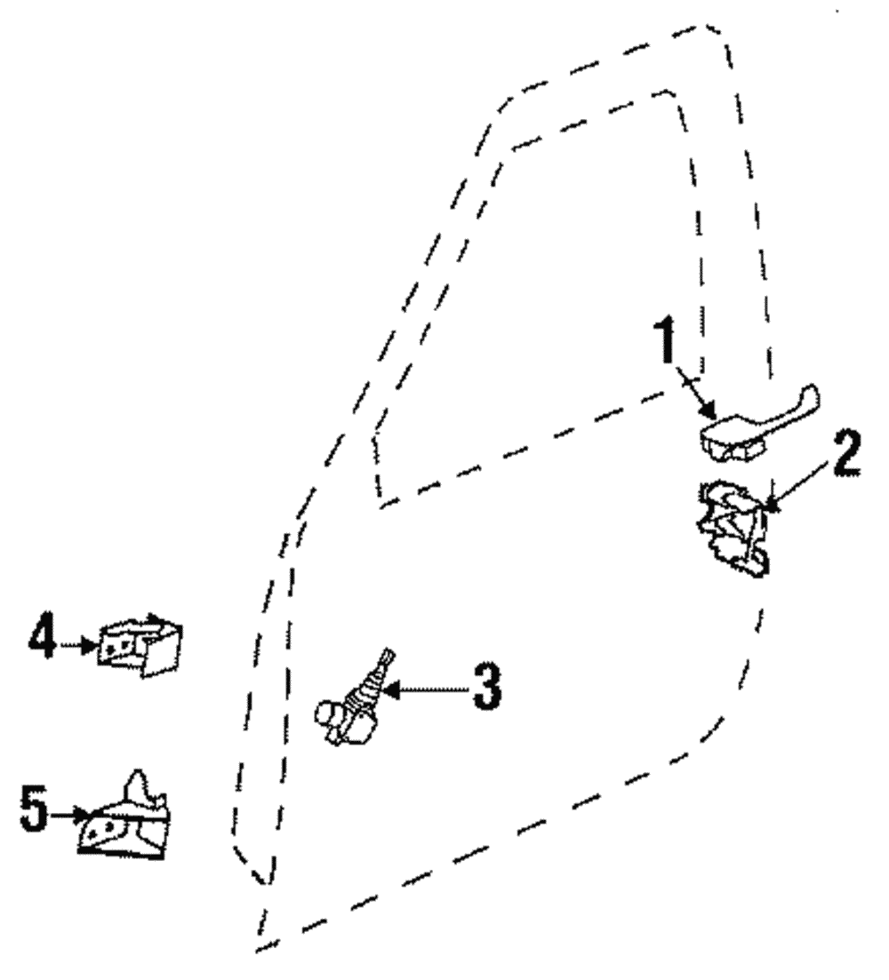 Upper Hinge - GM (20300444)