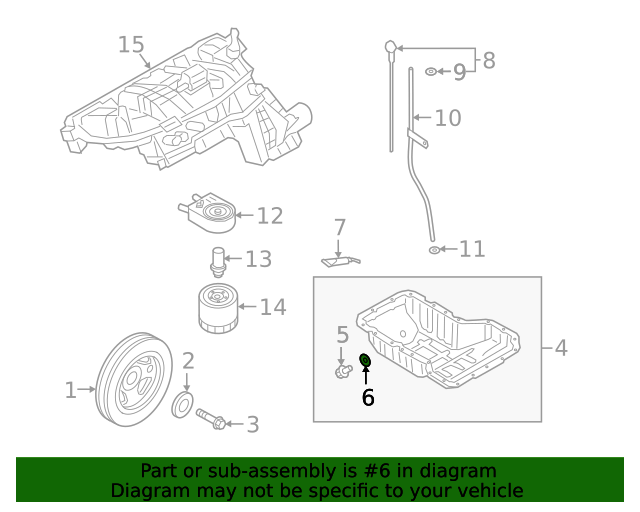 20072024 Hyundai Drain Plug Gasket 2151323001