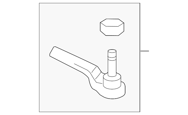 Steering Linkage Outer Tie Rod Kit - GM (88967177)