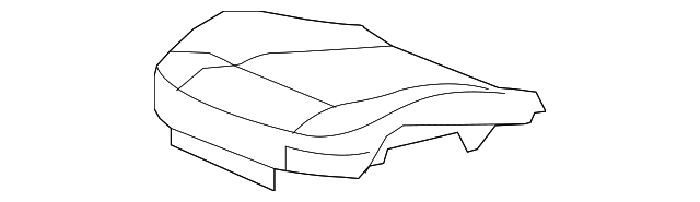 Driver Seat Cushion Pad - GM (10388139)