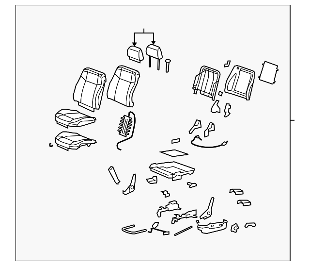 Seat Assembly-Drvr                           *Morocco - GM (25832707)