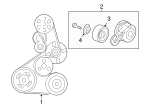 Tensioner Assembly, Auto - Honda (31170-R40-A01)