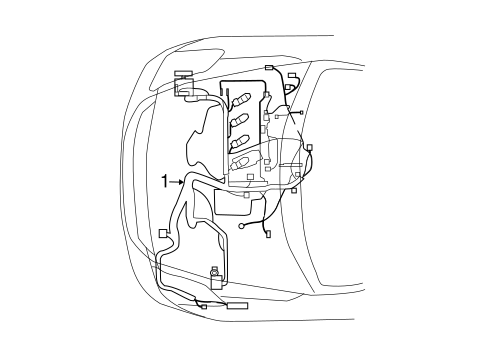 Wiring Harness for 2009 Nissan Altima | QuirkParts