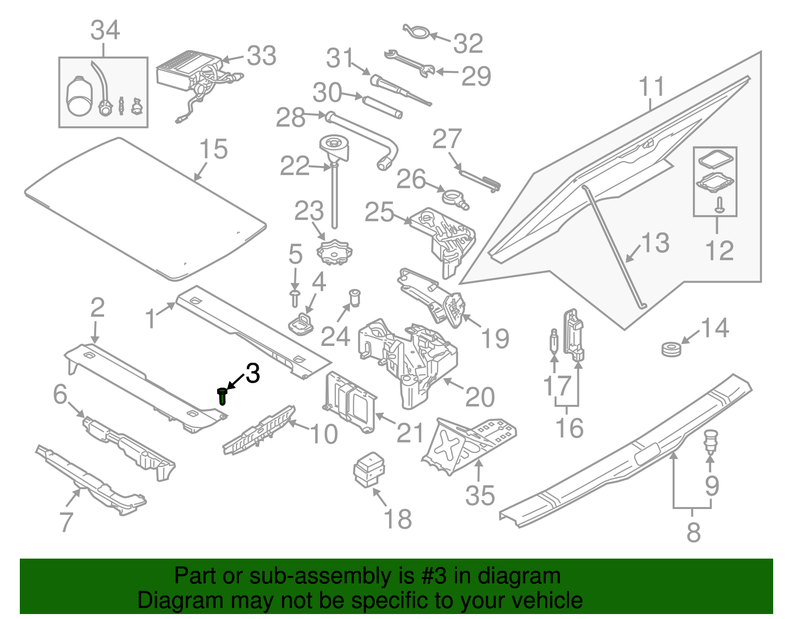 Side Trim Panel Screw - Volkswagen (N-090-232-4)