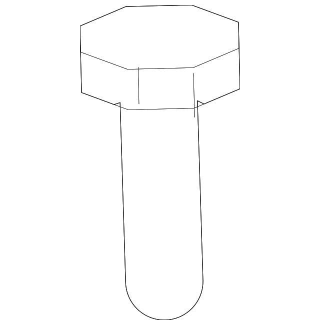Side Trim Panel Screw - Volkswagen (N-090-232-4)