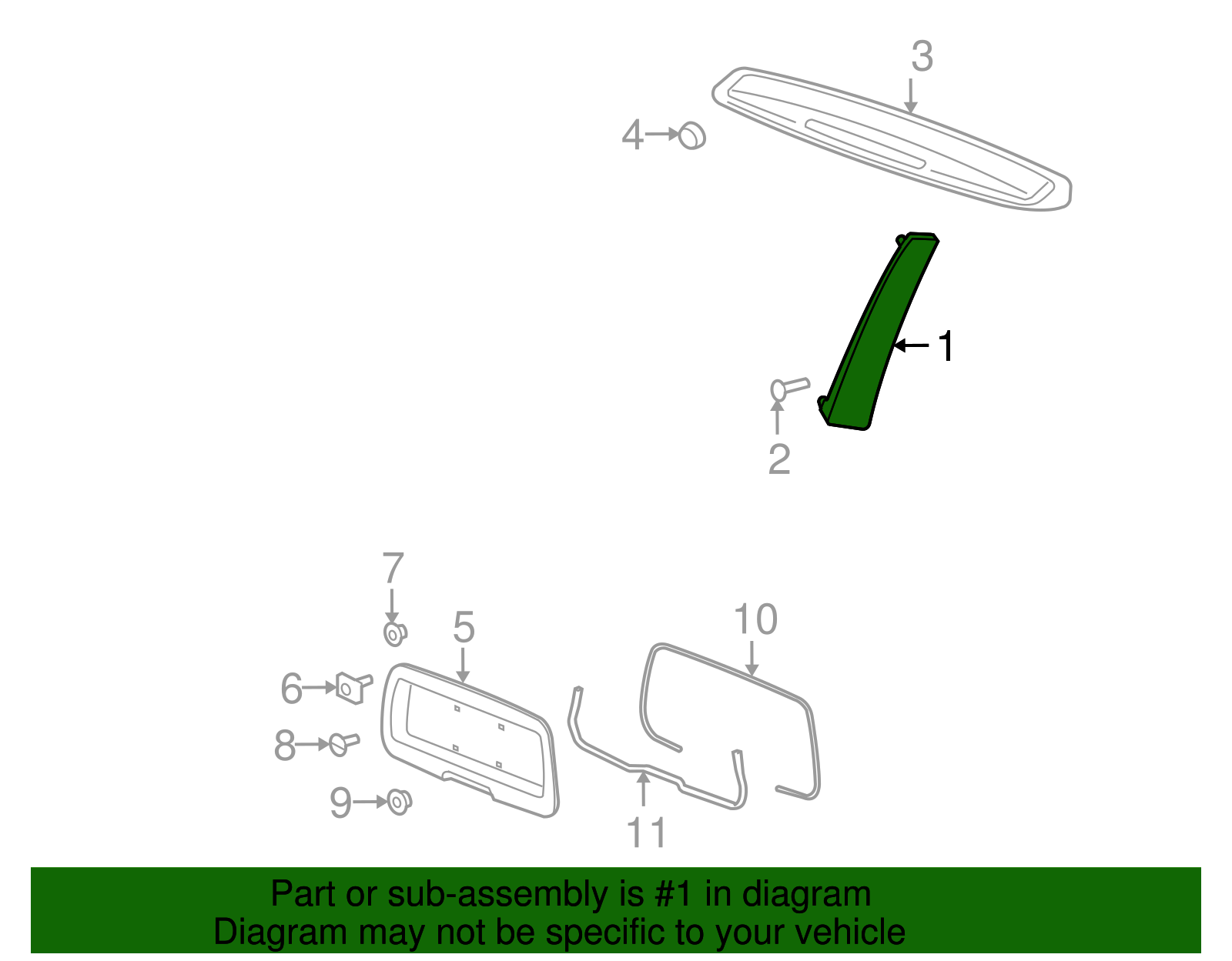 Side Molding (25796406)