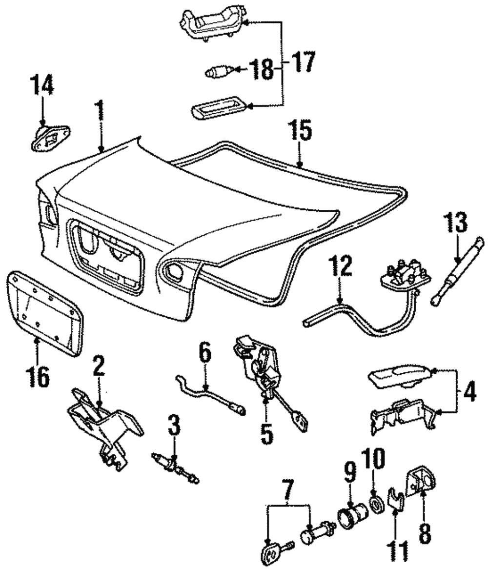 Compartment Lamp - Ford (YS2Z-13A756-AA)