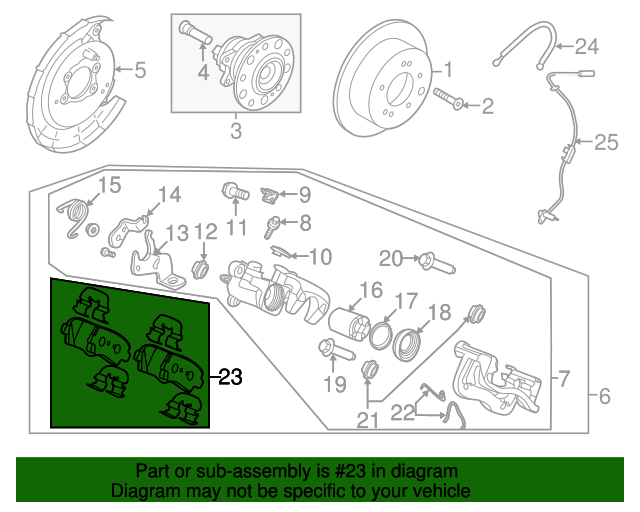 2018 Kia Rio Brake Pads 58302H9A10 Kia Parts Store Kia Wholesale Parts Phoenix Dallas San