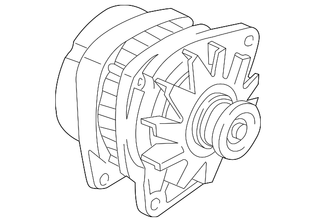 Generator Assembly, (Remanufactured) - GM (89046880)