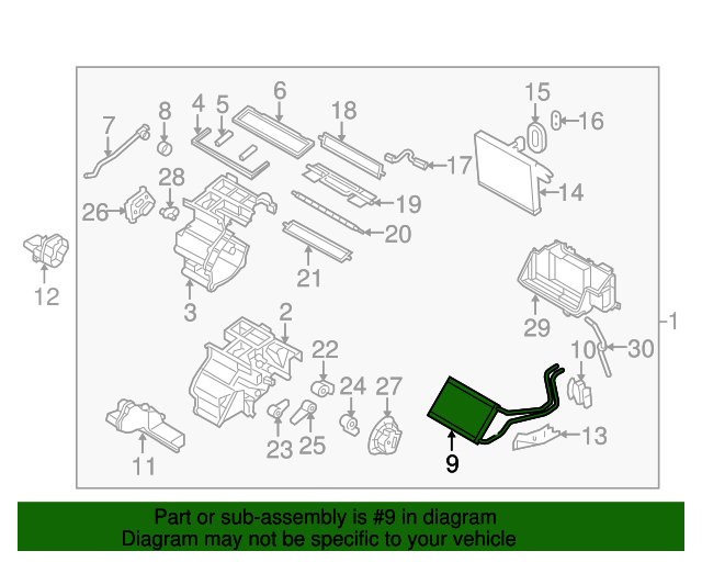 971382M000 Heater Core 20102012 Hyundai Genesis Coupe Braman