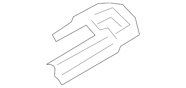 Track Cover - Ford (LB5Z-7863388-AC)