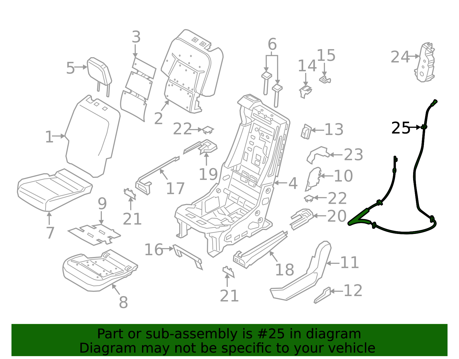 Inner Cover - Ford (LB5Z-7861350-AD)