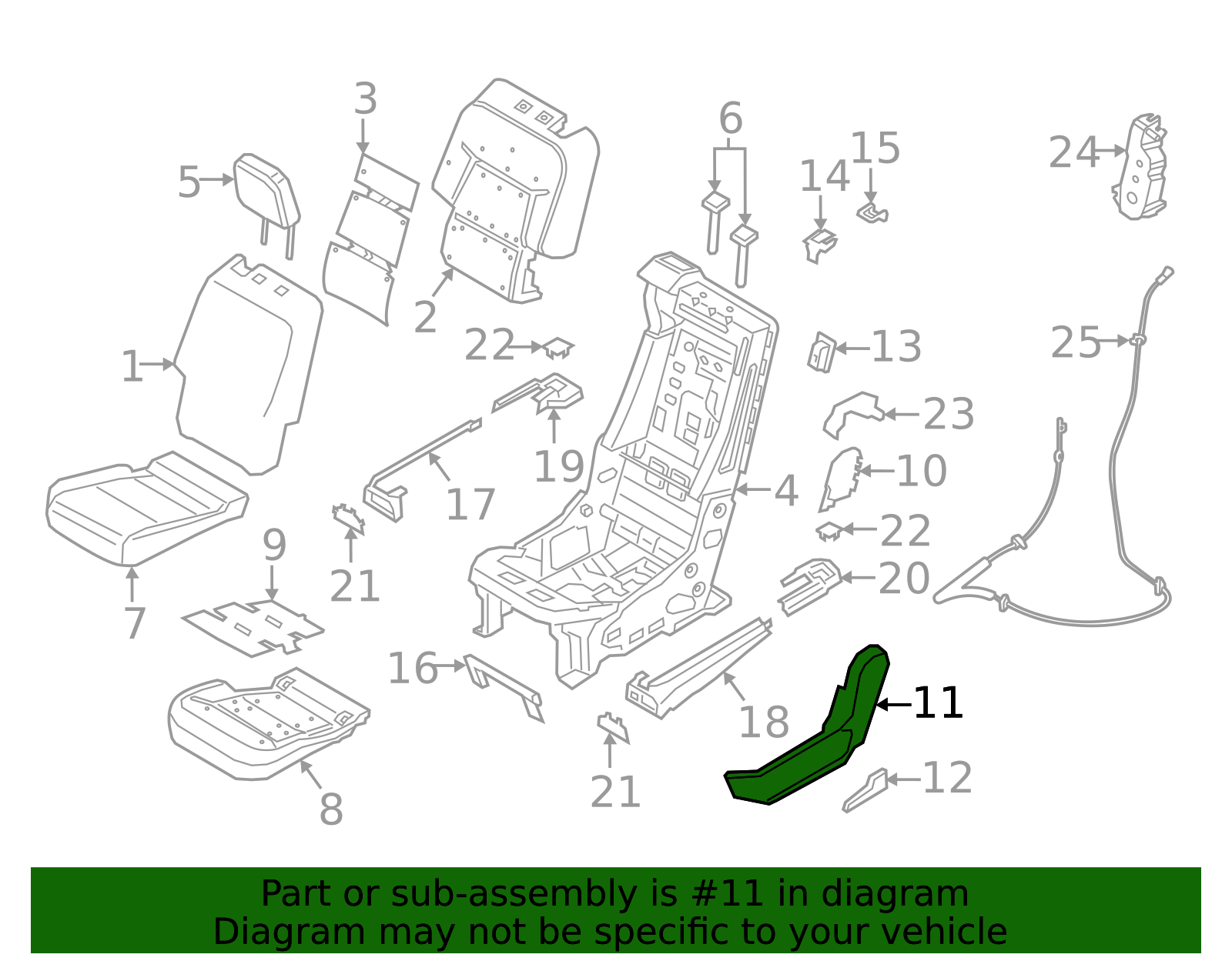 Pivot Cover - Ford (LB5Z-7867460-AL)