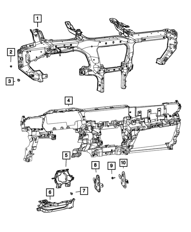 6512615AA Spring Snap In Nut 20212023 Jeep Group 1 Auto Parts