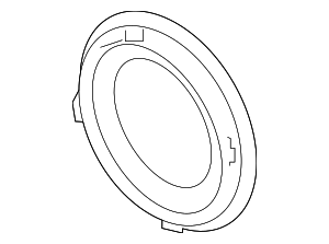 thumbnail image 2 of Front Headlight Dust Cover Cap Black For Sedona Sorento Forte Genesis Elantra GT 2 of 9