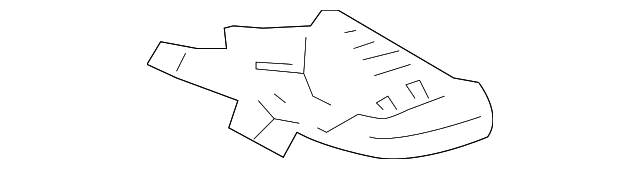 TOYOTA 53828-52160 Fender Protector