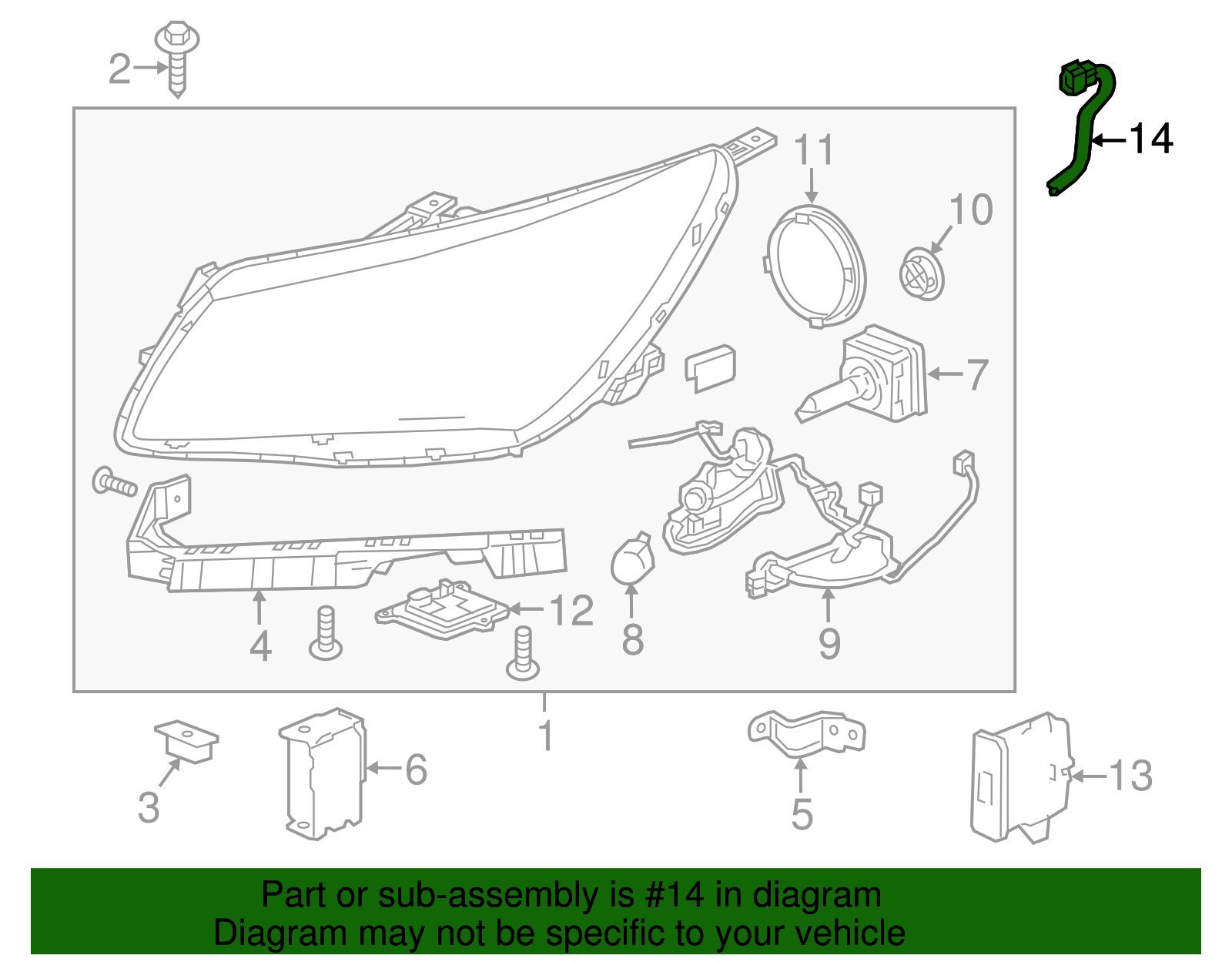 F Harness - Buick (90921808)