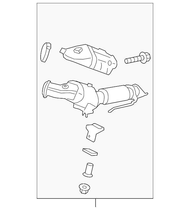 Catalytic Converter - Ford (HG9Z-5E212-D)