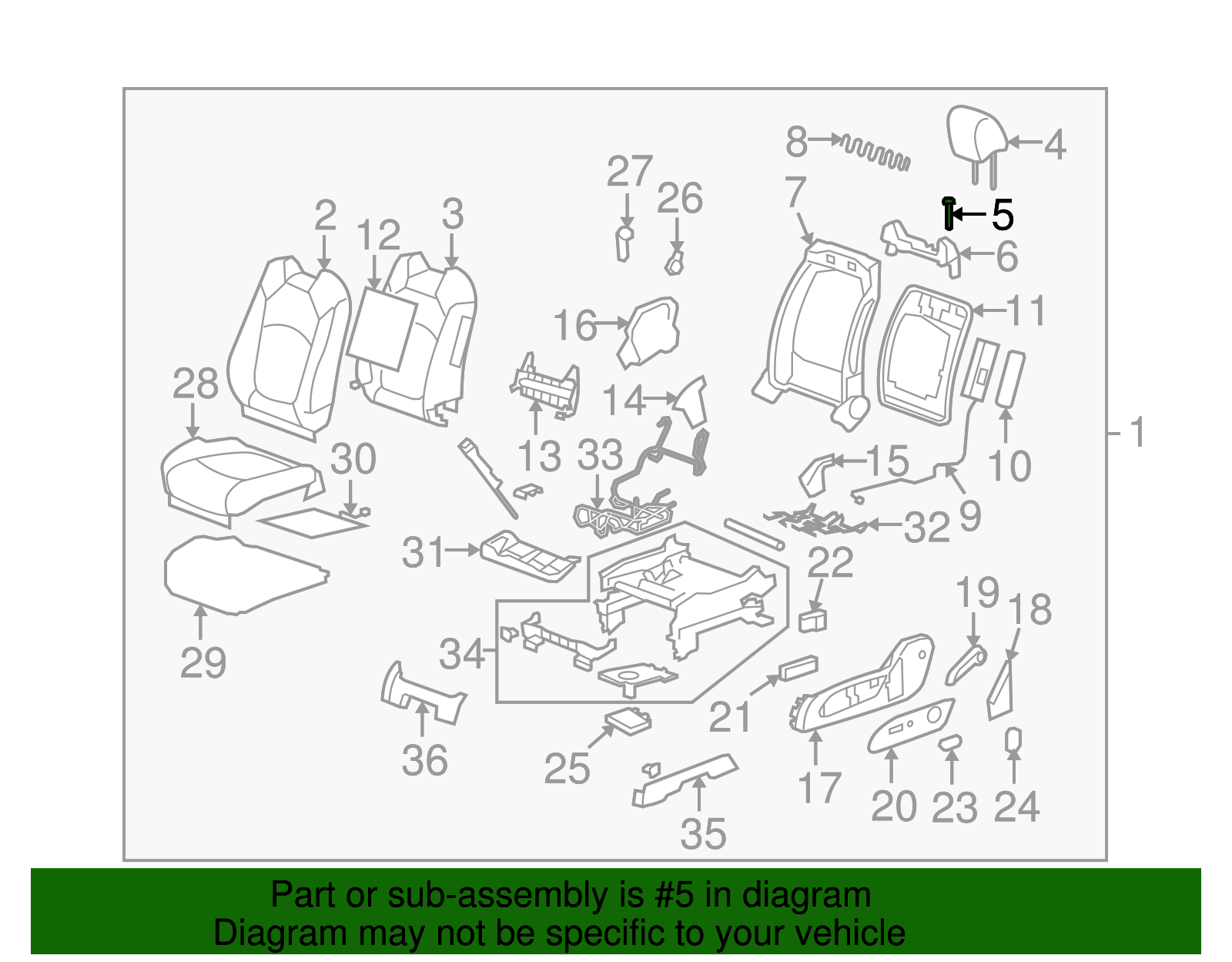 Headrest Guide (25796505)