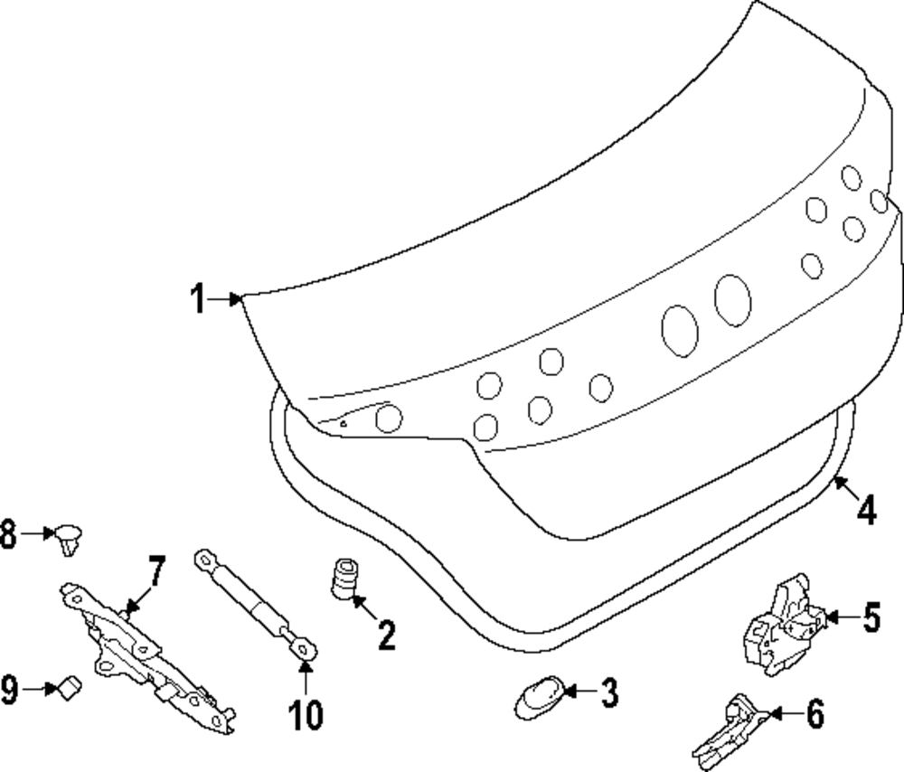 Support Cylinder - Toyota (SU003-09189)