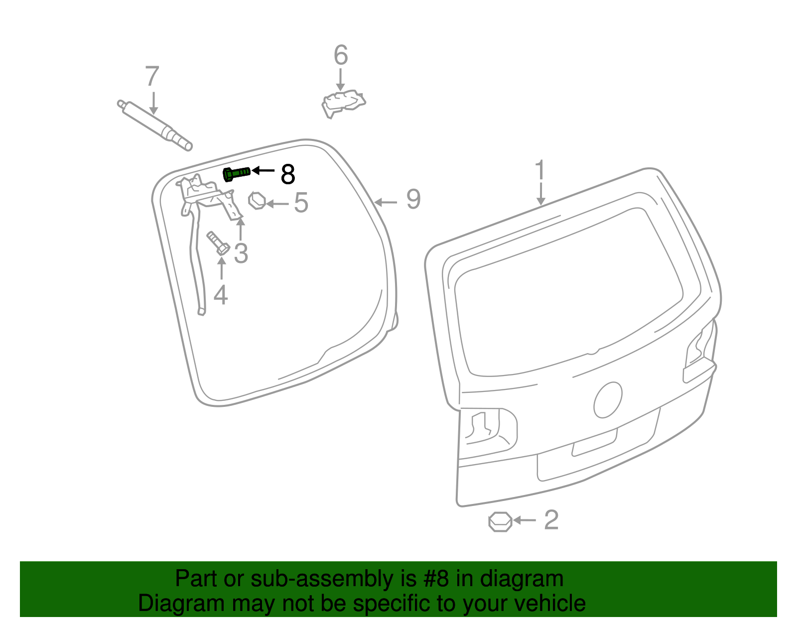 Support Cylinder Ball Stud - Volkswagen (WHT-001-333)