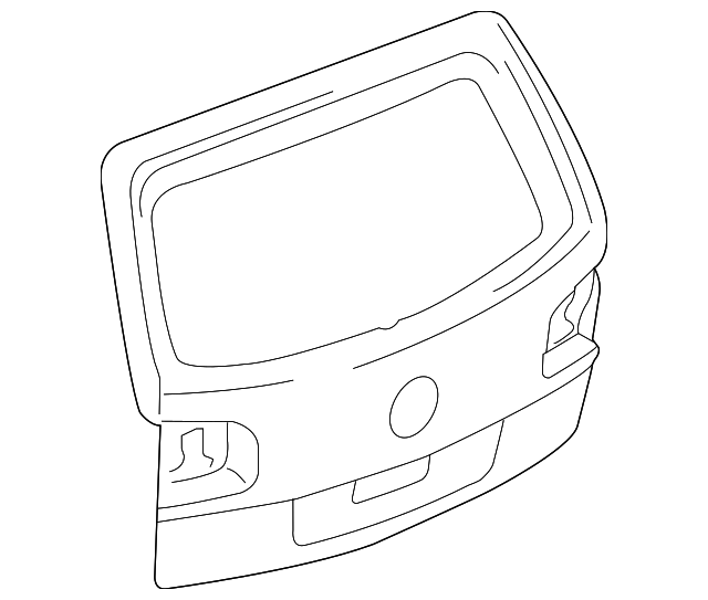 Lift Gate - Volkswagen (7L6-827-025-BA)